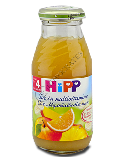 HIPP Suc Multifruct (4 luni) 200 ml /8022/