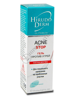 Biokon Hirudo Derm Oil Problem ACNE STOP gel antiacnee