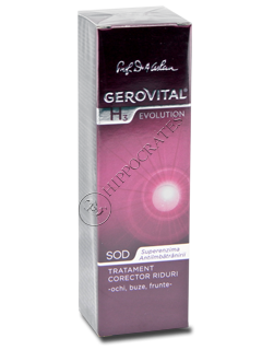 Gerovital H3 Evolution tratament corector riduri (ochi, buze, frunte) 
