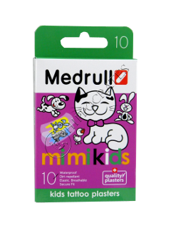 Пластырь MEDRULL Kids Tattoo № 10