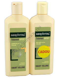 Gerovital Tratament Expert Pachet Promo sampon volum.+balsam volum