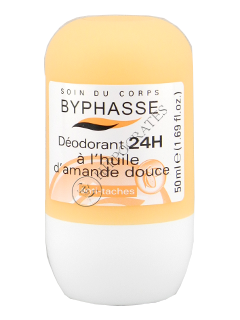 Byphasse Deodorant Roll-on 24h Sweet Almond Oil 