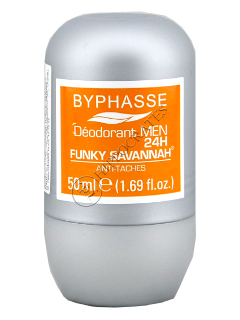 Byphasse Deodorant Roll-on 24h Men Funky Savannah 50 ml