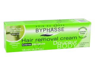 Byphasse Hair Removal Aloe Vera crema epilare 