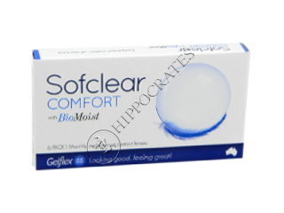 Контактные линзы Sofclear Comfort 1 luna -10,50