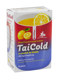 TaiCold cu aroma de lamaie
