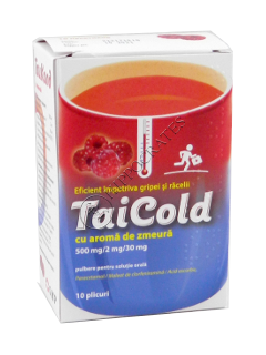 TaiCold cu aroma de zmeura