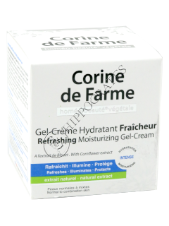 Корин де Фарм Крем-гель для лица освежающий (эдельвейс альпийский)