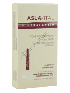 Aslavital Mineralactiv fiole regenerare celulara 2 ml № 7 amp.
