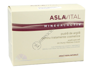 Aslavital Mineralactiv pudra de argila p/u tratamente cosmetice № 10