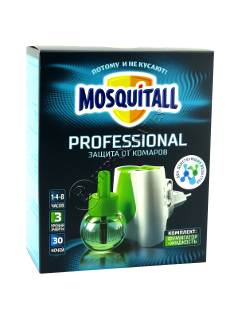 Репеллент MOSQUITALL электро-фумигатор + жидкость 30 мл Professional