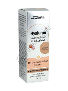 Dr.Theiss MPH Hyaluron Nude Perfection Fluid nuanța medie SPF 20