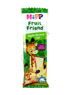 HIPP Gustare cu fructe-Mar, banana si ovaz (de la 1 an) 23 G /31361/