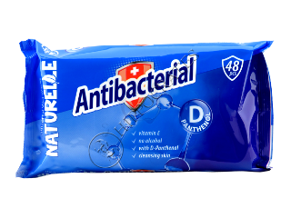 Servetele umede Naturelle Antibacterial cu D pantenol