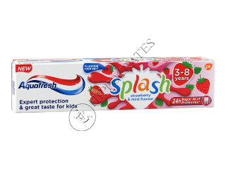 Зубная паста детская Аквафреш Splash (3-8)