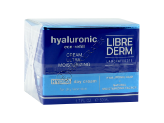 Librederm Hyaluronic Eco-refill Crema de zi ultra-hidratanta, pentru ten uscat