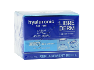 Librederm Hyaluronic (doza) Eco-refill Crema de zi ultra-hidratanta, pentru ten uscat