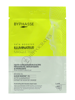 Byphasse Skin Booster masca fata din țesătură Illuminating