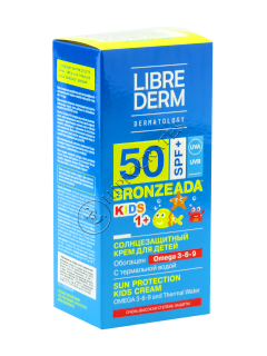 Librederm Bronzeada Crema protectie solara copiii cu apa termala SPF50