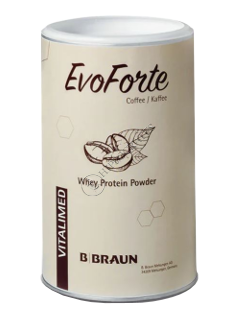 Evo Forte Coffee protein powder 