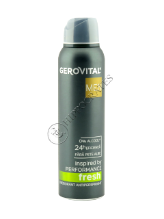 Gerovital Men Deodorant Antiperspirant Fresh