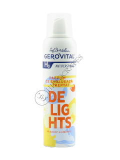 Gerovital H3 Deodorant Antiperspirant Delights