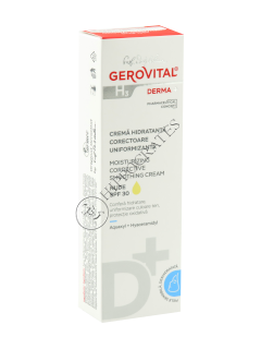 Gerovital H3 Derma+ crema hidratanta uniformizanta SPF30