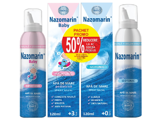 Nazomarin (Otilin Marin) Baby Hypertonic + Nazomarin Izotonic