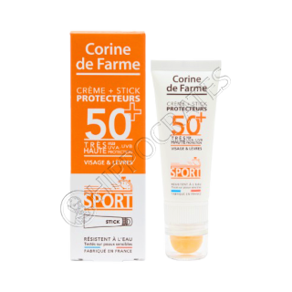 Corine de Farme Sun Crema + stick solar SPF 50+ SPORT