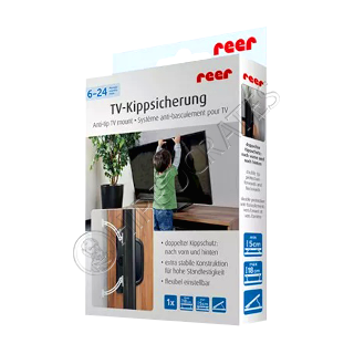 /files/product/49308.png Устройство защиты от опрокидывания телевизоров, Reer 73010