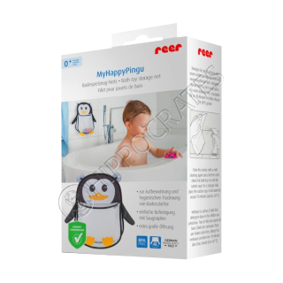 Сетчатая сумка для игрушек для ванны Pingu Reer 76062
