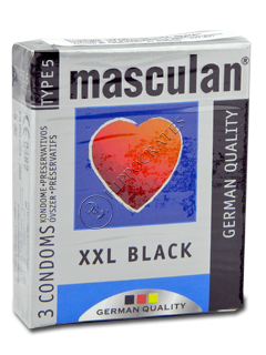 Prezervative Masculan 5XXL Black