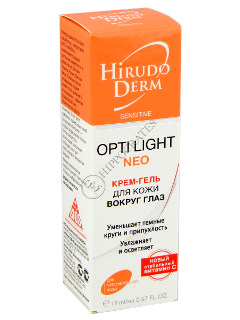 Biokon Hirudo Derm Sensitive OPTI-LIGHT NEO crema-gel pentru conturul ochilor