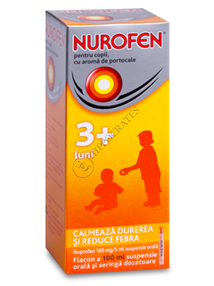 Нурофен для детей апельсин