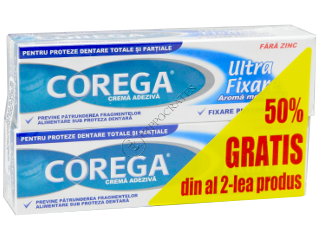 Corega Extra Strong (Ultra fixare) 1+1