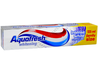 Зубная паста Аквафреш Intense White