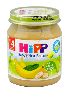 HIPP Fructe, Prima banana a copilului (4 luni) 125 g /4232/