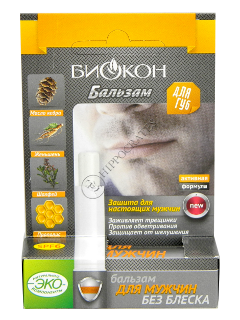 Balsam pentru buze Biokon Pentru barbati 