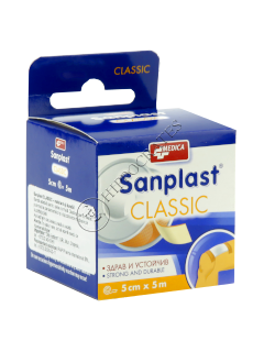 Emplastru Sanplast Classic 5 cm x 5 m