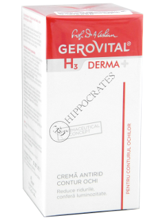 Gerovital H3 Derma+ crema antirid contur ochi 