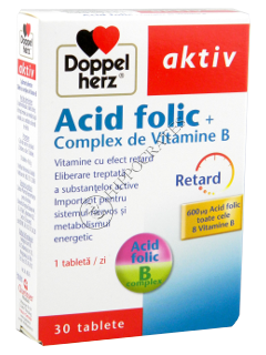 Doppelherz Ac.folic + Complex de Vitamine B Retard