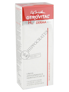 Gerovital H3 Derma+ crema anticuperozica hidratanta SPF10