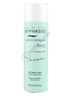 Byphasse Sensi-Fresh lotiune tonica cu aloe 500 ml