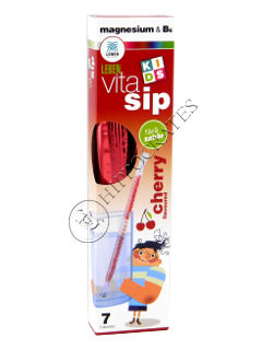 Leben VitaSip Kids Cherry Vitamin B6+Magnesium (7 tubulete)