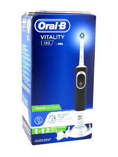 Электрическая зубная щетка Oral-B150 Cross Action Black+запаска