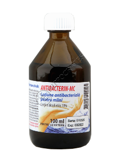 Antibacterin-MC (lotiune antibacteriana p/u maini)
