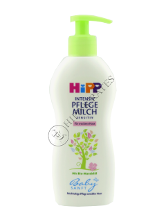 HIPP  BabySanft Lapte de ingrijire p/u pielea sensibila (cu pompa) 300 ml /90302/ 