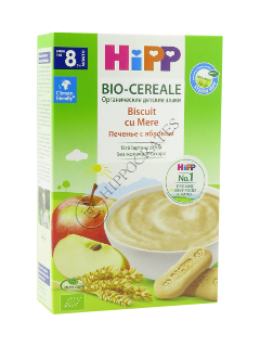 HIPP Terci organic fara lapte Mar cu biscuit  ( 8 luni ) 200 g /2892/