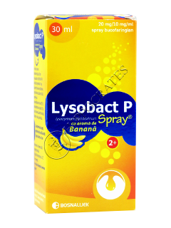 Lysobact P Spray cu aroma de banana