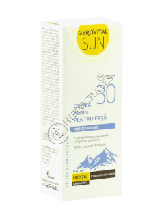 Gerovital Sun Crema Alpin pentru fata SPF30